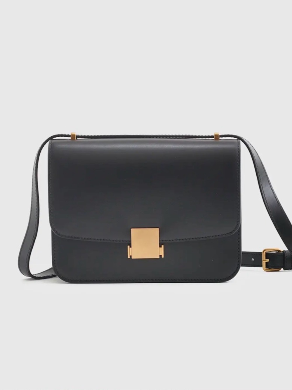 NWT Quince Italian Leather Box Bag